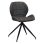Καρέκλα Μεταλλική Black Norma ΕΜ792,1 Με Υφασμα Suede Anthracite Σετ 2τμχ
