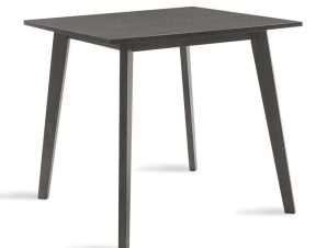 Τραπέζι Benson 097-000002 80x80x75cm Rustic Grey
