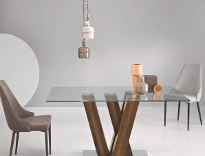 Τραπέζι Ennio ENNIO/TEAK 160x90x77cm Teak Ikone Casa