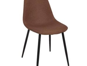Καρέκλα Celina ΕΜ907,2Μ Brown 45x54x85cm Σετ 4τμχ