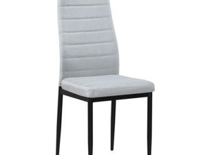 Καρέκλα Jetta ΕΜ966Β,176 L.Grey 40x50x95 cm Σετ 6τμχ
