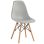 Καρέκλα Art Wood ΕΜ123,01W Grey 46x52x82cm Σετ 4τμχ