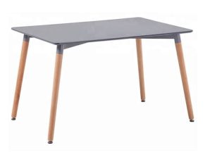 Τραπέζι Minimal 160Χ90X74Υεκ. Grey Natural HM8697.10