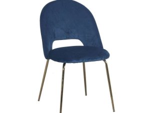 Καρέκλα Tokyo 03-0775 48x54x81cm Blue Liberta