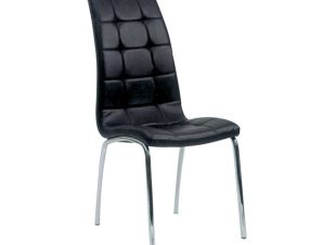Καρέκλα Spirit Black 11-1524 42X57X99 cm Σετ 4τμχ
