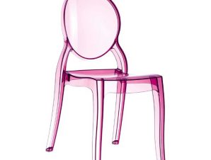 Καρέκλα Elizabeth Pink 32-0022 47X50X90 cm Siesta Σετ 4τμχ